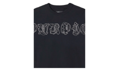 Logo Print Cotton T-Shirt "Black" P104 TBGO425
