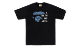 Japanese Cloud Camo Face Tag Tee "Black" 1L80 110 046 BLK