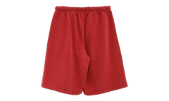 Suede Fleece Relaxed Short "Crimson" 160HO254711F