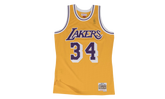 NBA Shaquille O’Neal Swingman Home Jersey "1996 Los Angeles Lakers - Gold" SMJYGS18177 LALLTGD96SON