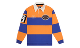 Classic Field Rugby Shirt "Orange / Blue" JUEQ81MO