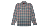 Sender Western LS Woven Button Up "Pink" P26SP029-PNK