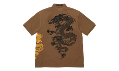 The Great China Wall Dragon Polo "SS26 - Brown" SU27346