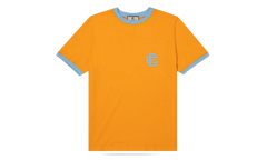 EE RINGER T-SHIRT "SS23 - Dark Yellow/Pale Blue" EE521