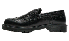 Croc Emboss 3989 Loafer "Black Analine" 41758001