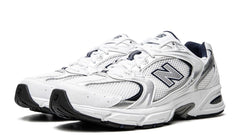 530 White Silver Navy
