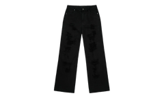 Jamie Wide Leg Flare Jeans "Black" MSPTD894 B1616BKSCR