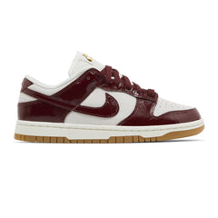 Nike Dunk Low LX 'Dark Team Red Croc' Women's (2024)