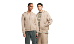 SB Full-Zip Fleece Skate Hoodie "Khaki / White" FZ8796 247