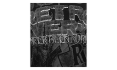 Never Been Normal Thermal Sweatshirt "Black" RET024