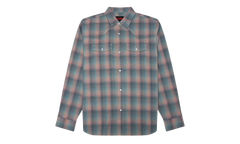 Sender Western LS Woven Button Up "Pink" P26SP029-PNK