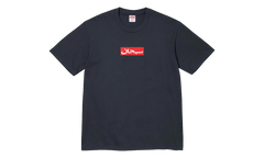 Arabic Box Logo Tee "SS26 - Navy" SU27044